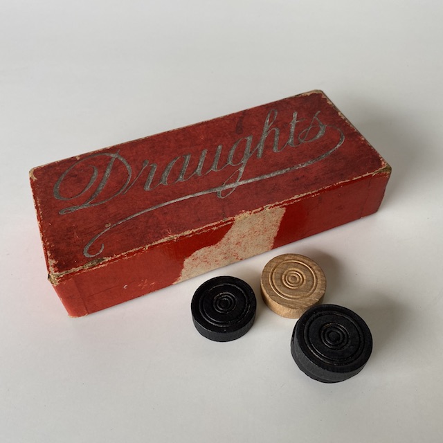GAME, Vintage Draughts - Boxed Red